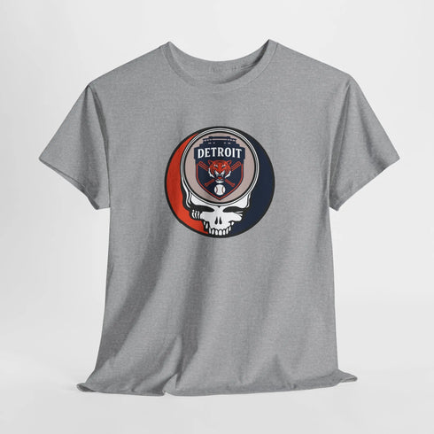 Grateful Dead - Detroit Tigers Grateful Dead Steal Your Face T-Shirt - MLB - StealieShop